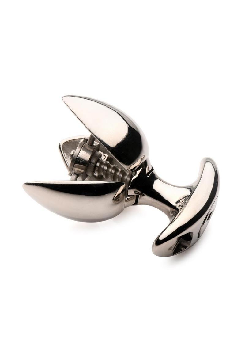 Master Series Ass Vault Locking Ass Expander - Stainless Steel - Buy At Luxury Toy X - Free 3-Day Shipping