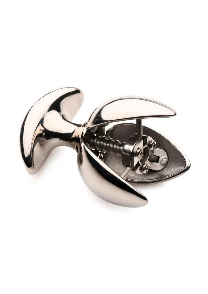 Master Series Ass Vault Locking Ass Expander - Stainless Steel - Buy At Luxury Toy X - Free 3-Day Shipping