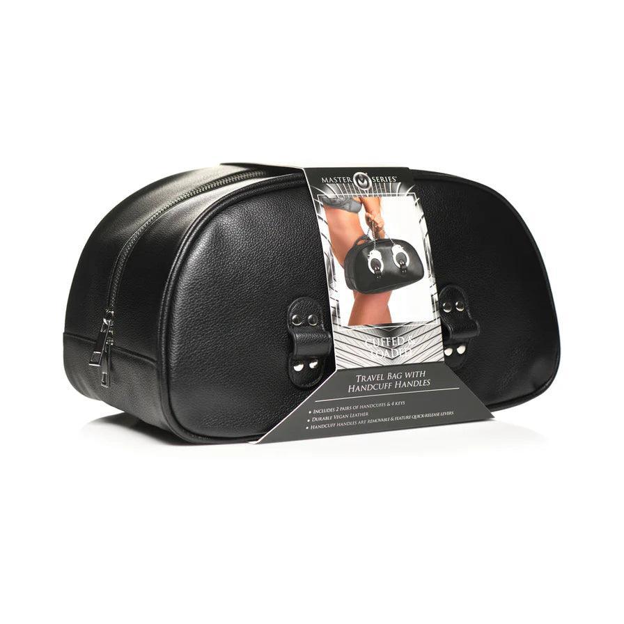 Master Series Cuffed & Loaded Travel Bag with Handcuff Handles - Buy At Luxury Toy X - Free 3-Day Shipping