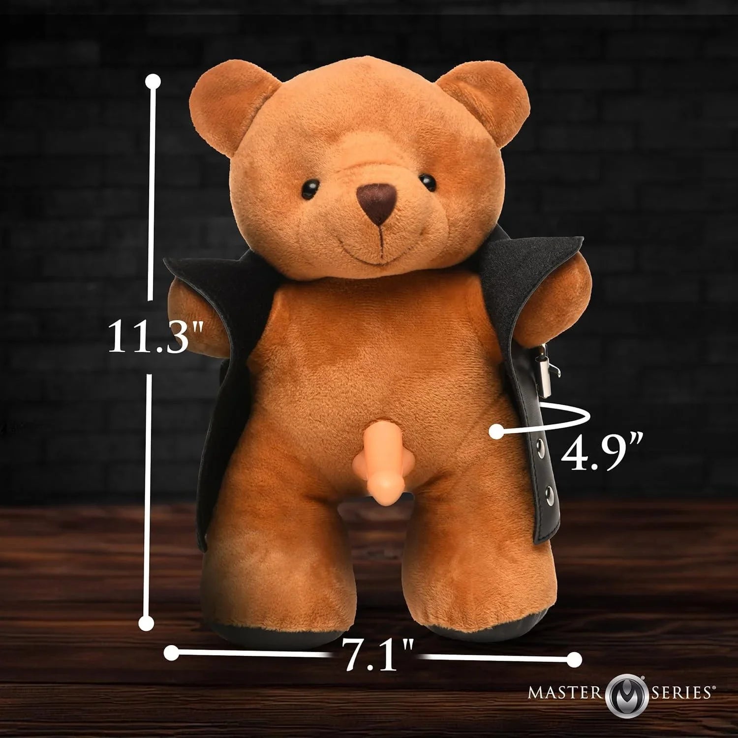 Master Series Flasher Exhibitionist Teddy Bear - Buy At Luxury Toy X - Free 3-Day Shipping
