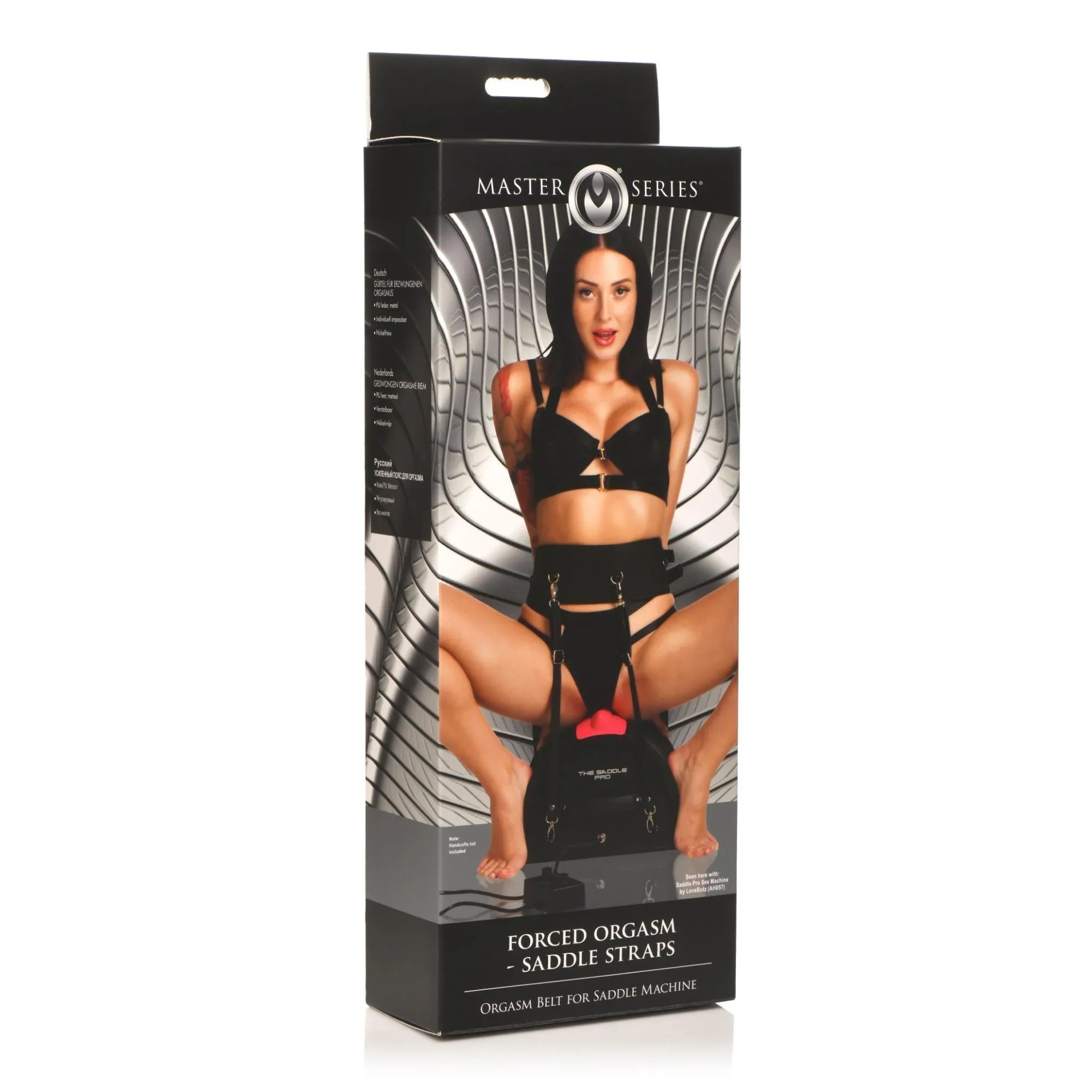 Master Series Forced Orgasm Saddle Straps Orgasm Belt for Saddle Pro Machine - Buy At Luxury Toy X - Free 3-Day Shipping