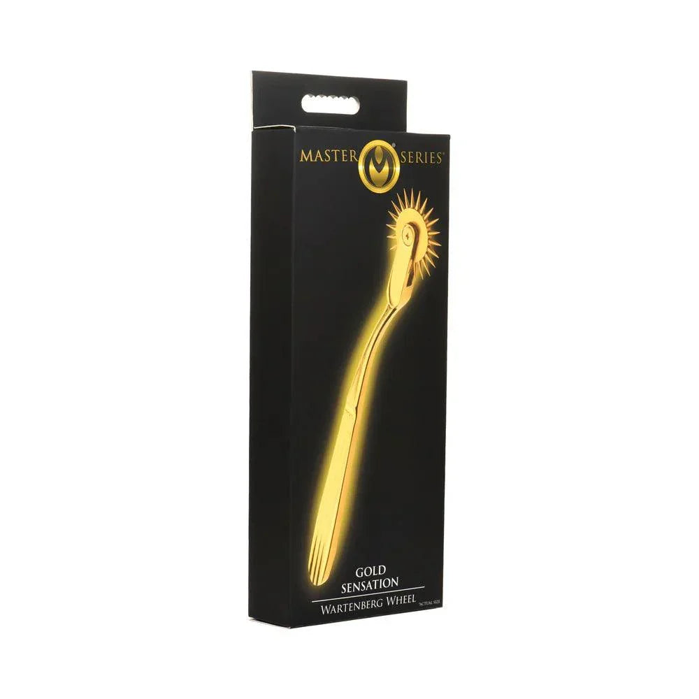 Master Series Gold Sensation Wartenberg Wheel - Buy At Luxury Toy X - Free 3-Day Shipping