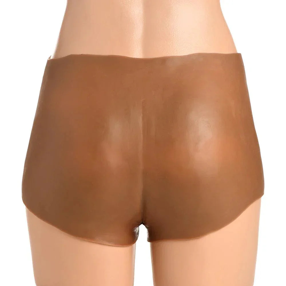 Master Series Hard-On Briefs Silicone Penis Panties - Caramel - Buy At Luxury Toy X - Free 3-Day Shipping