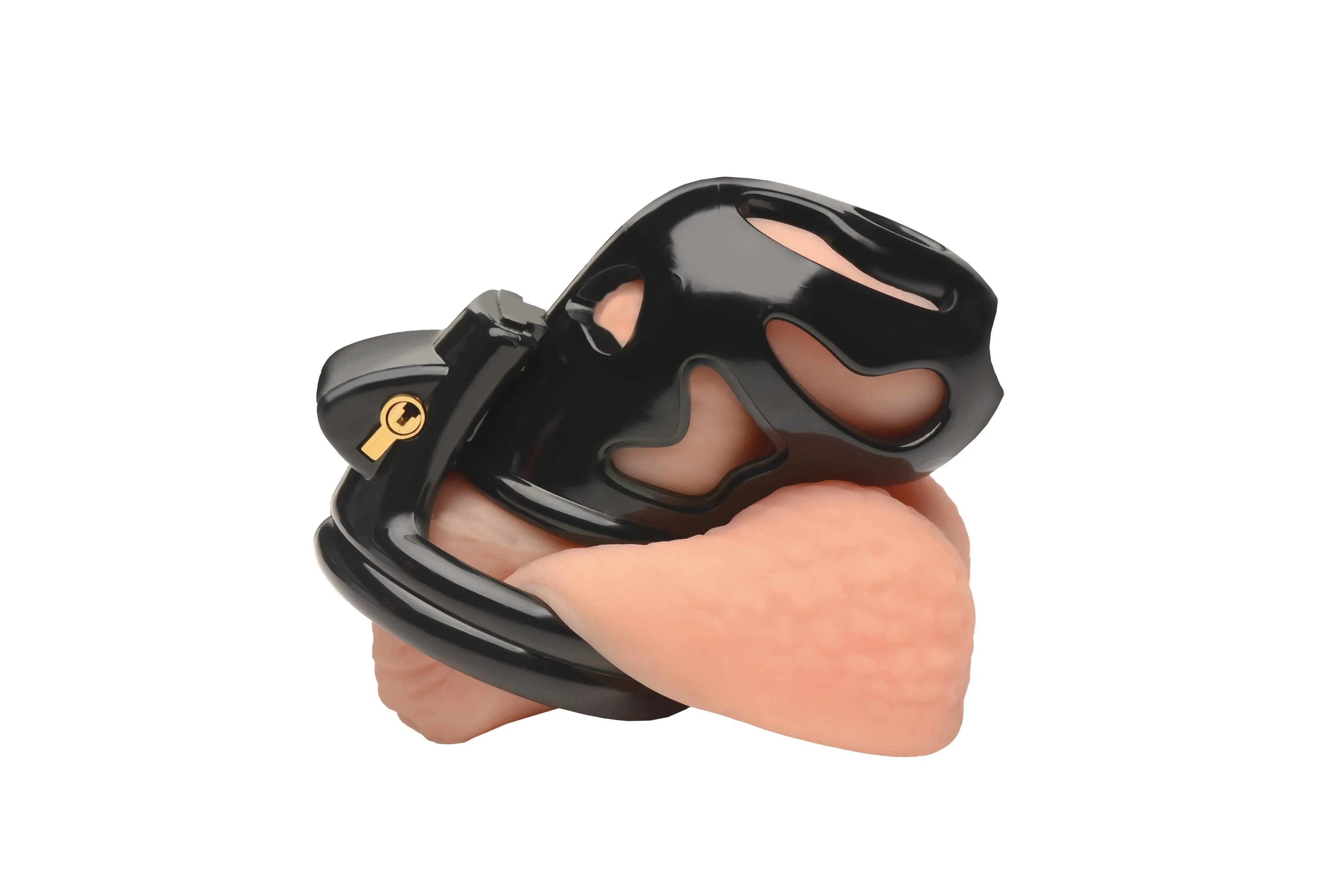 Master Series Hard Stop Double Ring Chastity Cage - Buy At Luxury Toy X - Free 3-Day Shipping