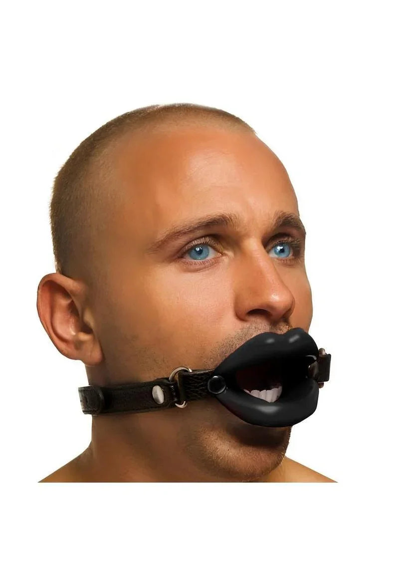 Master Series Juicy Lips Silicone Open Mouth Gag - Buy At Luxury Toy X - Free 3-Day Shipping