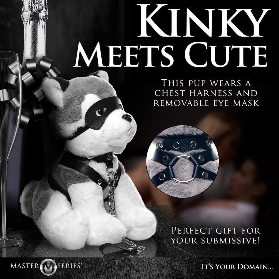 Master Series Max The Fetish Pup - Grey/White - Buy At Luxury Toy X - Free 3-Day Shipping