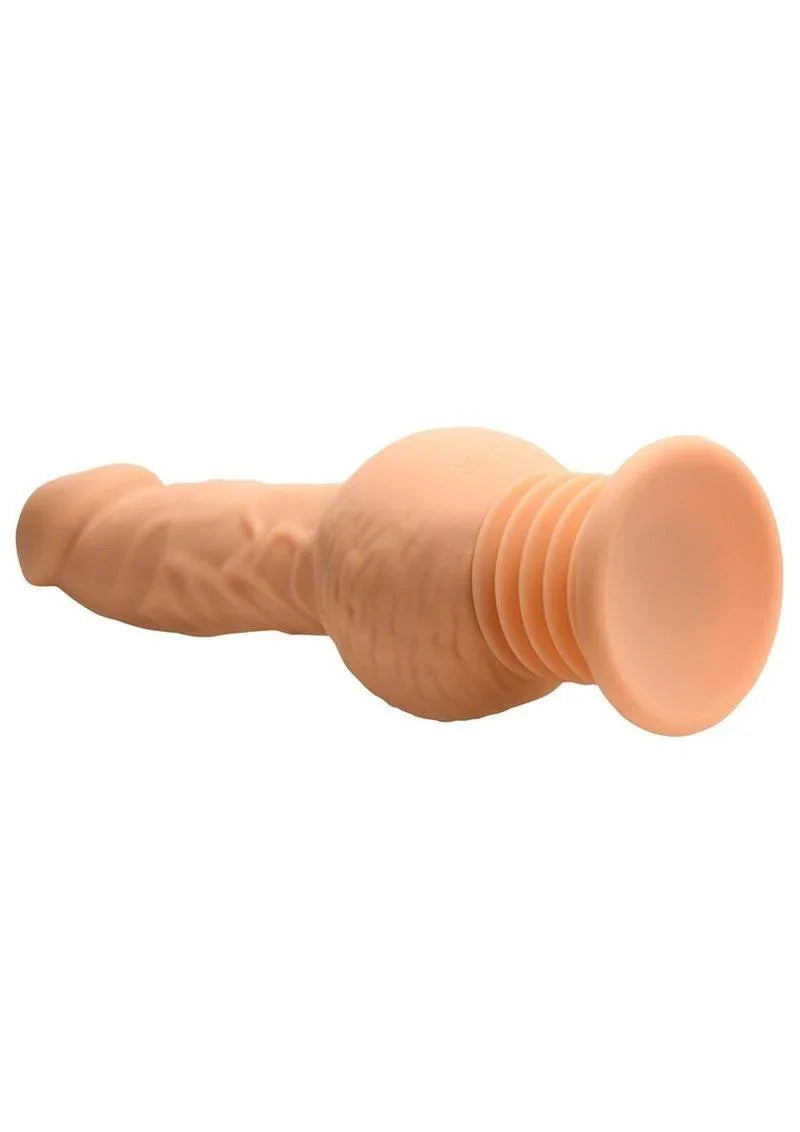 Master Series Passion Pounder Thrusting Sex Shaker Rechargeable Silicone Vibrator - Buy At Luxury Toy X - Free 3-Day Shipping