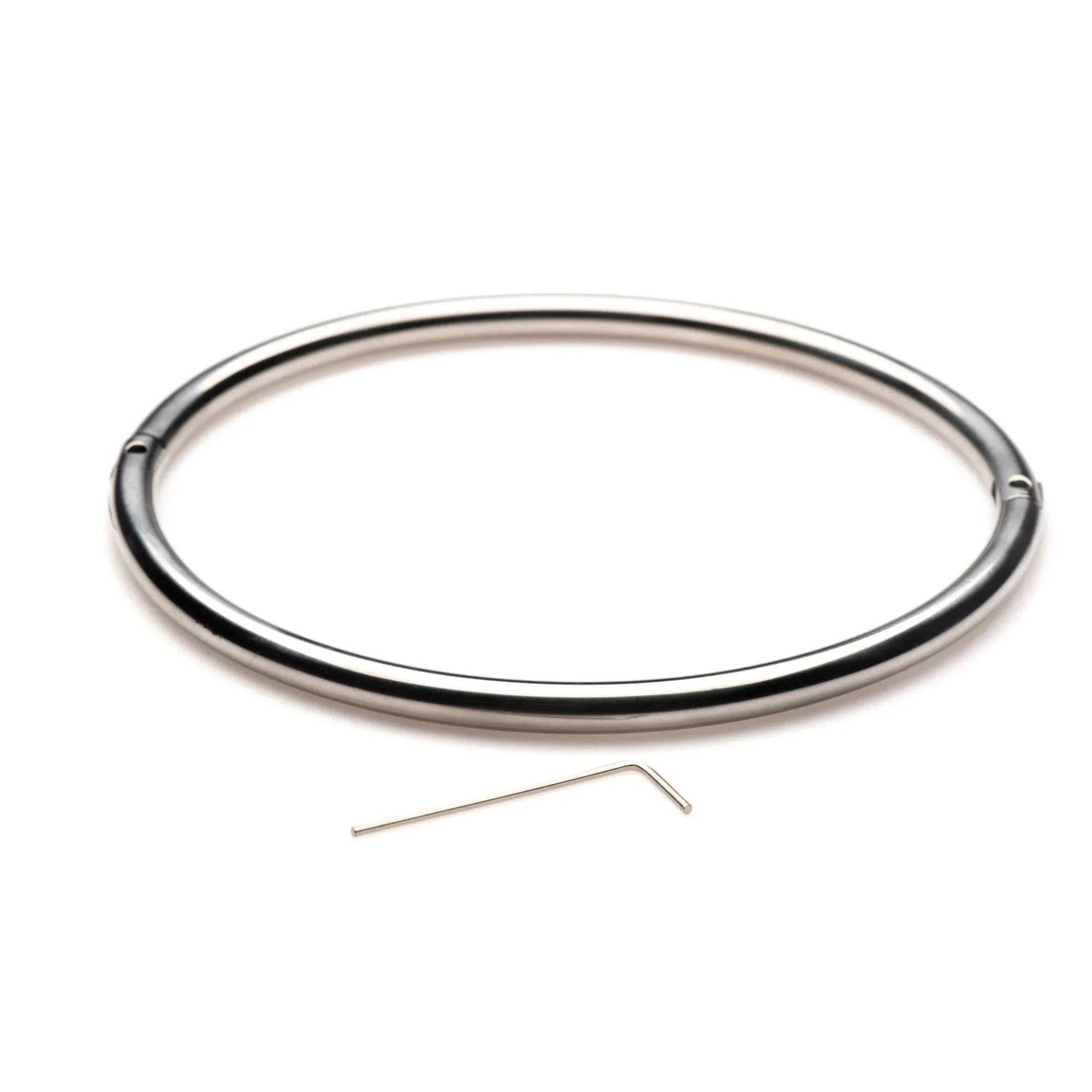 Master Series Possession Stainless Steel Locking Collar - Buy At Luxury Toy X - Free 3-Day Shipping