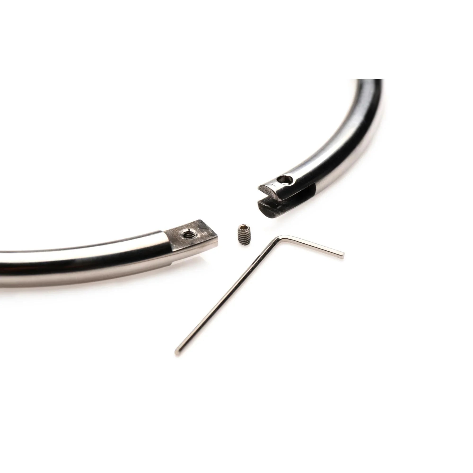 Master Series Possession Stainless Steel Locking Collar - Buy At Luxury Toy X - Free 3-Day Shipping