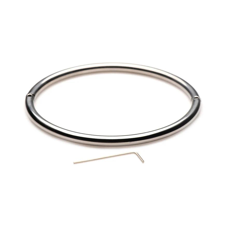 Master Series - Possession Stainless Steel Locking Collar - Medium - Buy At Luxury Toy X - Free 3-Day Shipping