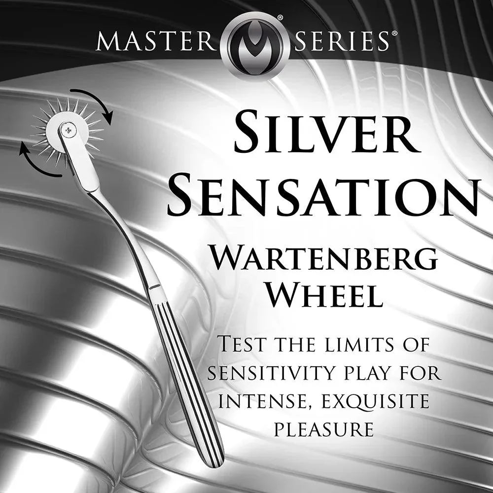 Master Series Silver Sensation Wartenberg Wheel - Buy At Luxury Toy X - Free 3-Day Shipping