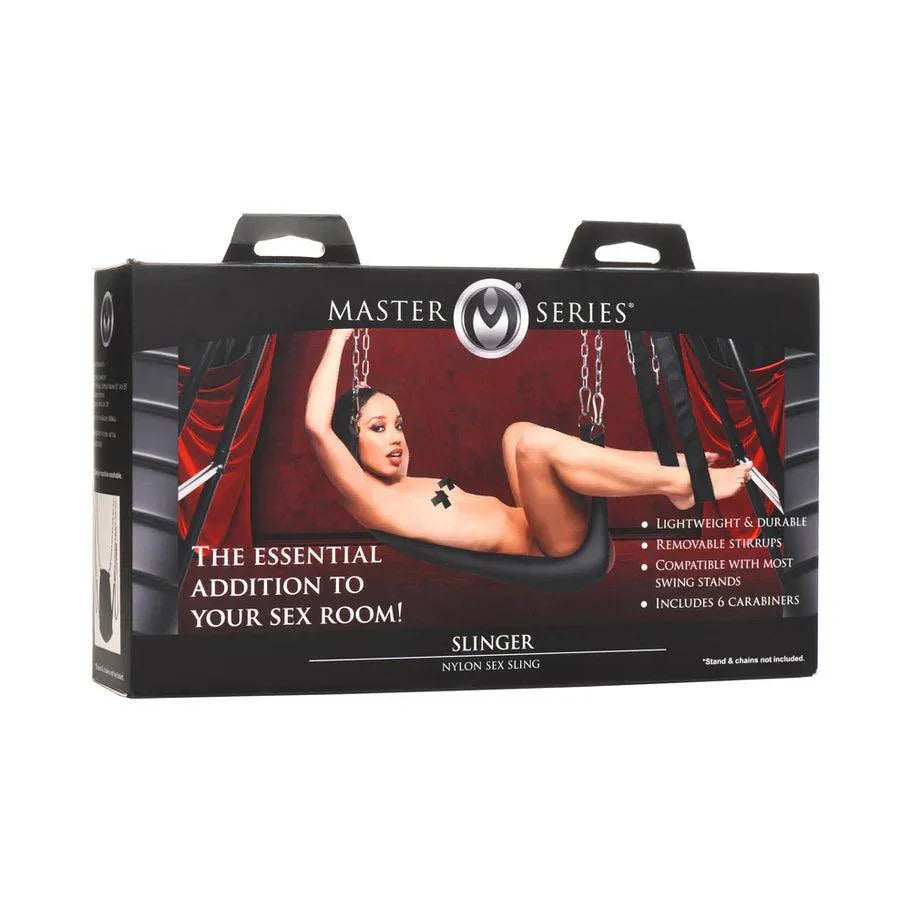 Master Series Slinger Nylon Sex Sling - Buy At Luxury Toy X - Free 3-Day Shipping