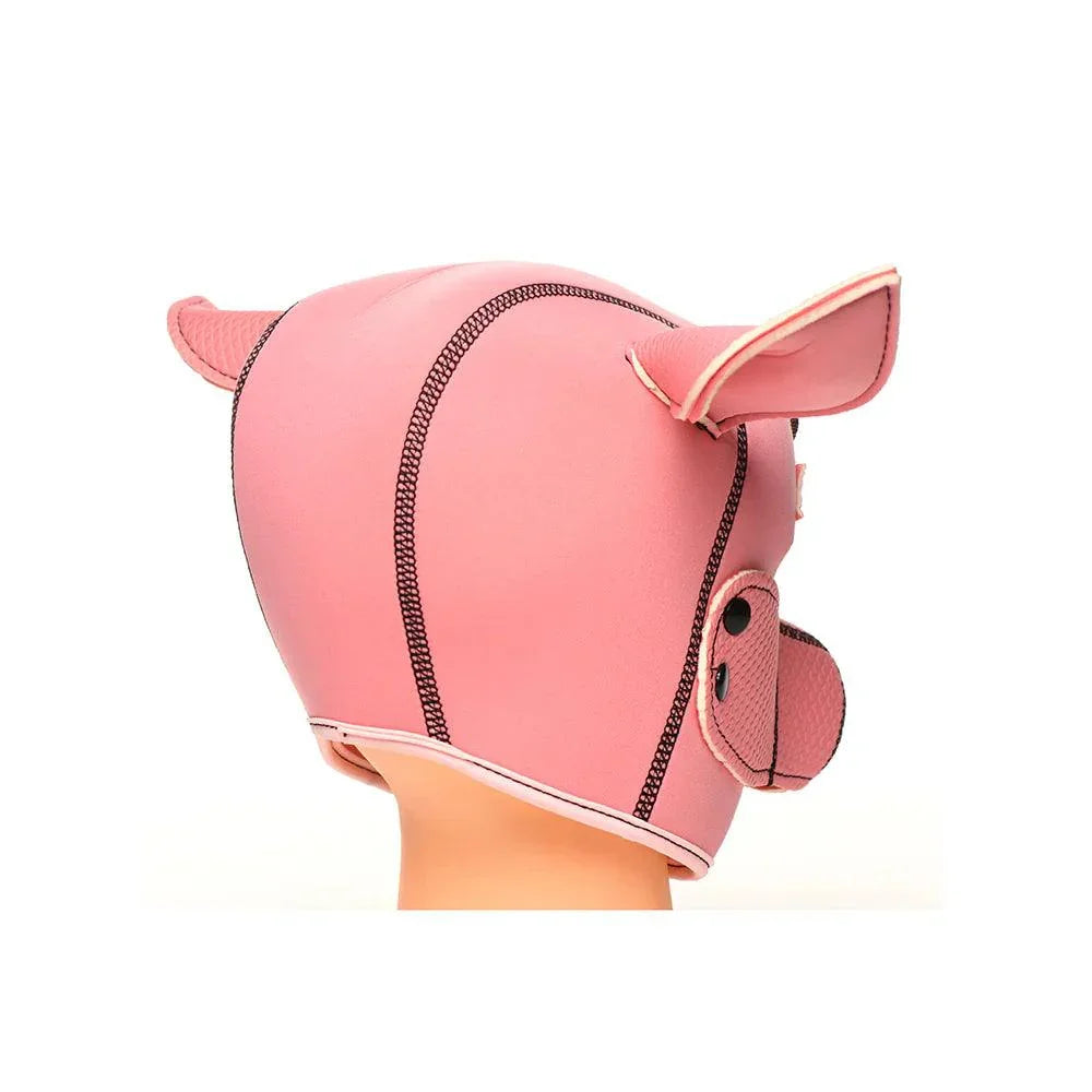 Master Series Swine Pig Neoprene Hood - Buy At Luxury Toy X - Free 3-Day Shipping