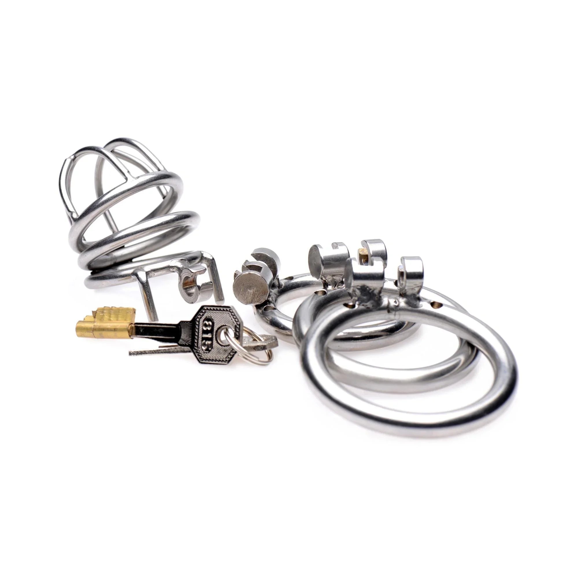 Master Series The Pen Deluxe Locking Chastity Cage - Buy At Luxury Toy X - Free 3-Day Shipping