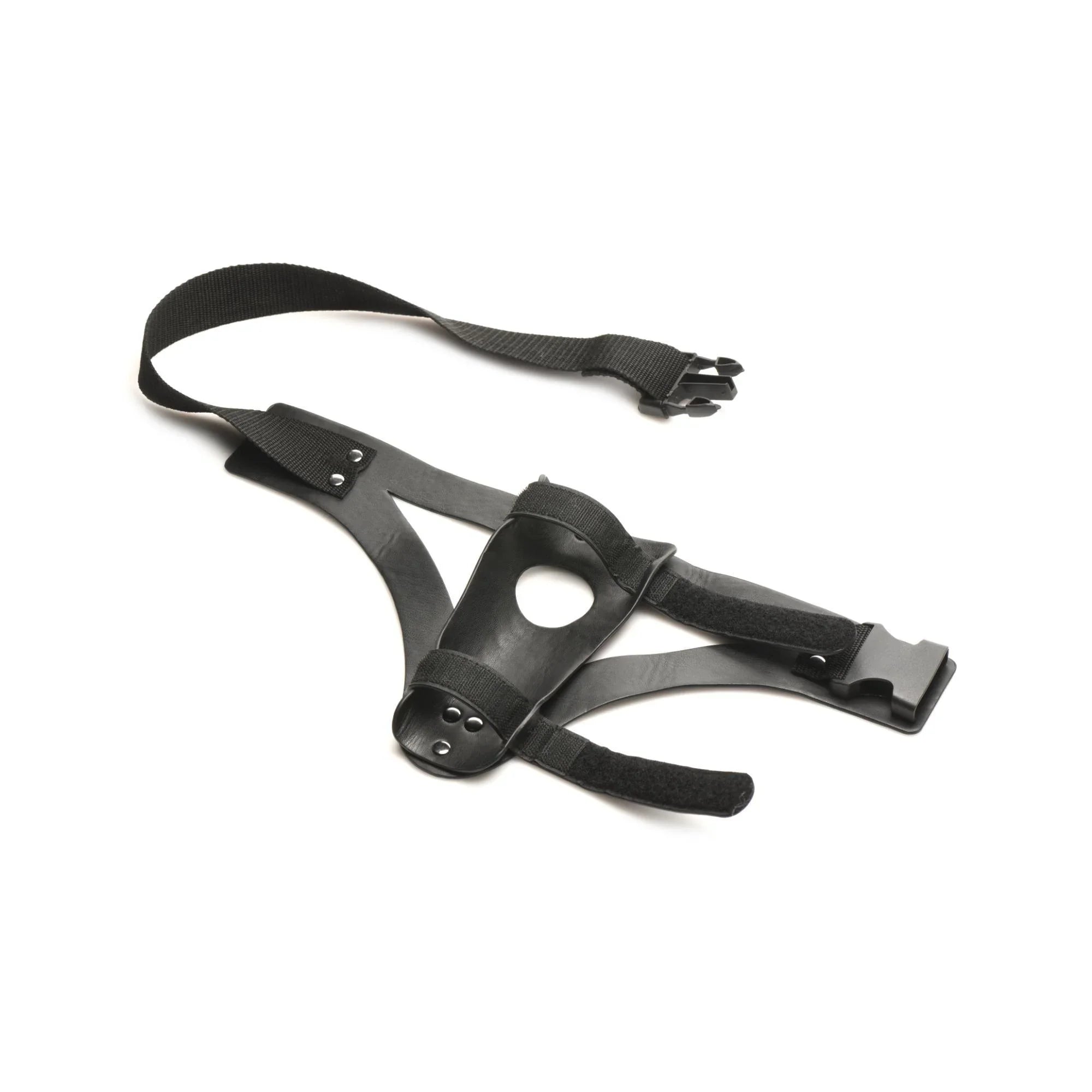 Master Series Thunder Strap Wand Thigh Harness - Black - Buy At Luxury Toy X - Free 3-Day Shipping