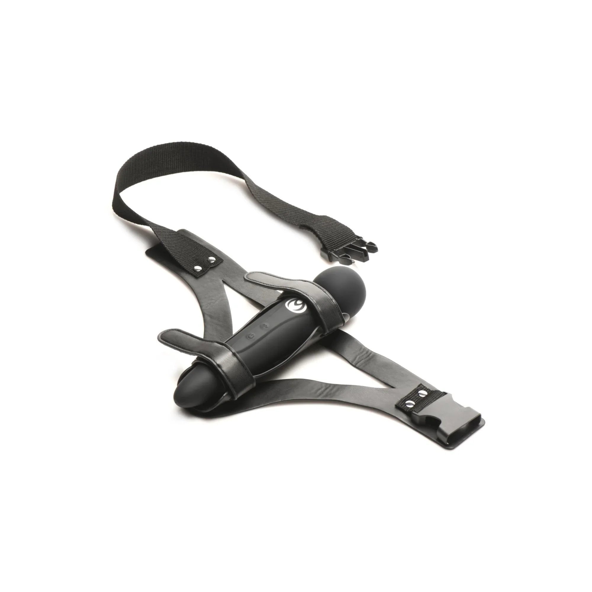 Master Series Thunder Strap Wand Thigh Harness - Black - Buy At Luxury Toy X - Free 3-Day Shipping