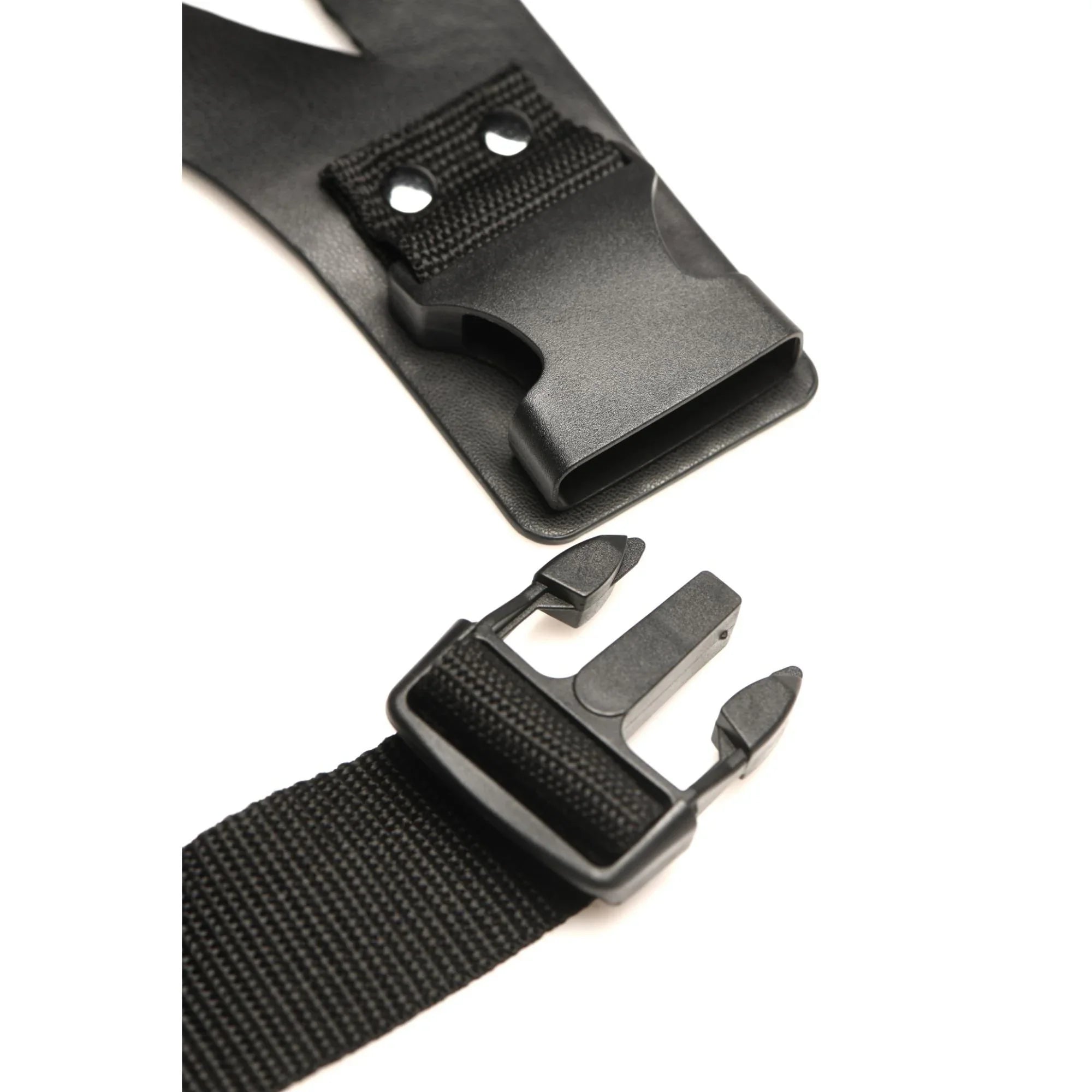 Master Series Thunder Strap Wand Thigh Harness - Black - Buy At Luxury Toy X - Free 3-Day Shipping