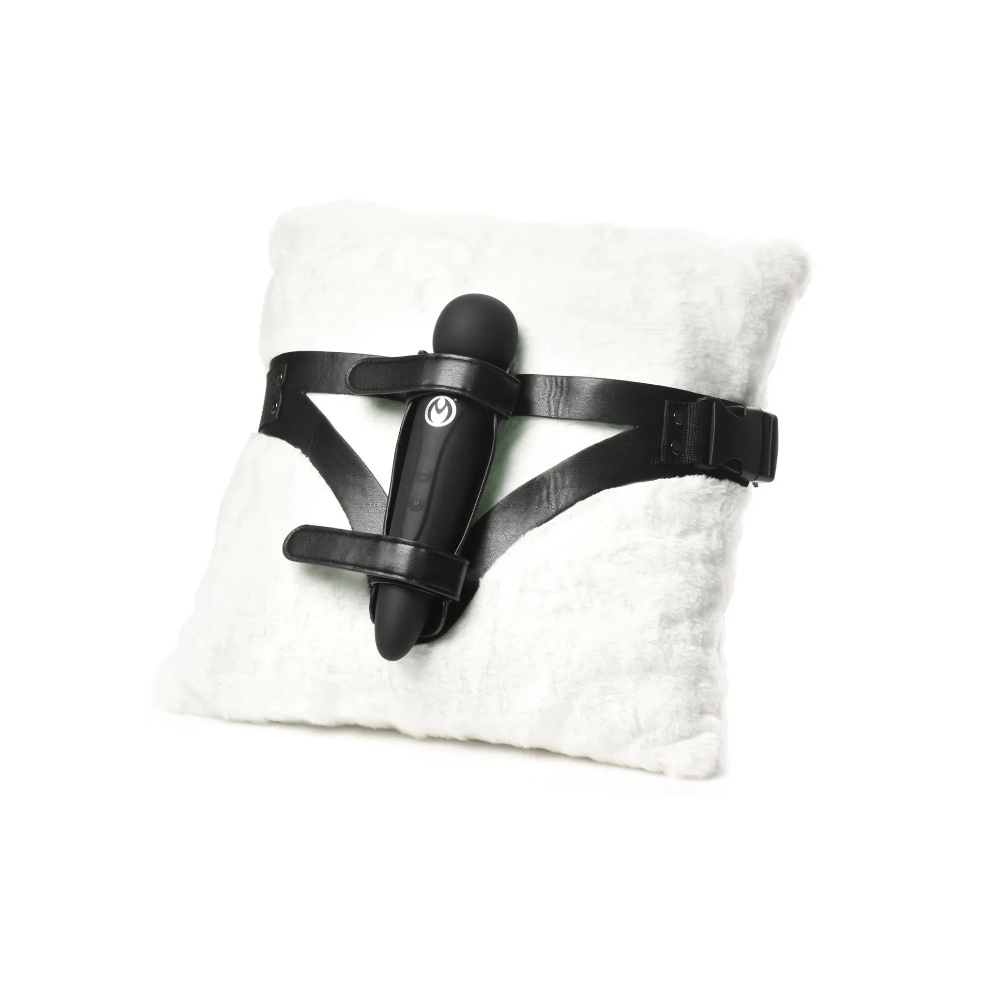 Master Series Thunder Strap Wand Thigh Harness - Black - Buy At Luxury Toy X - Free 3-Day Shipping
