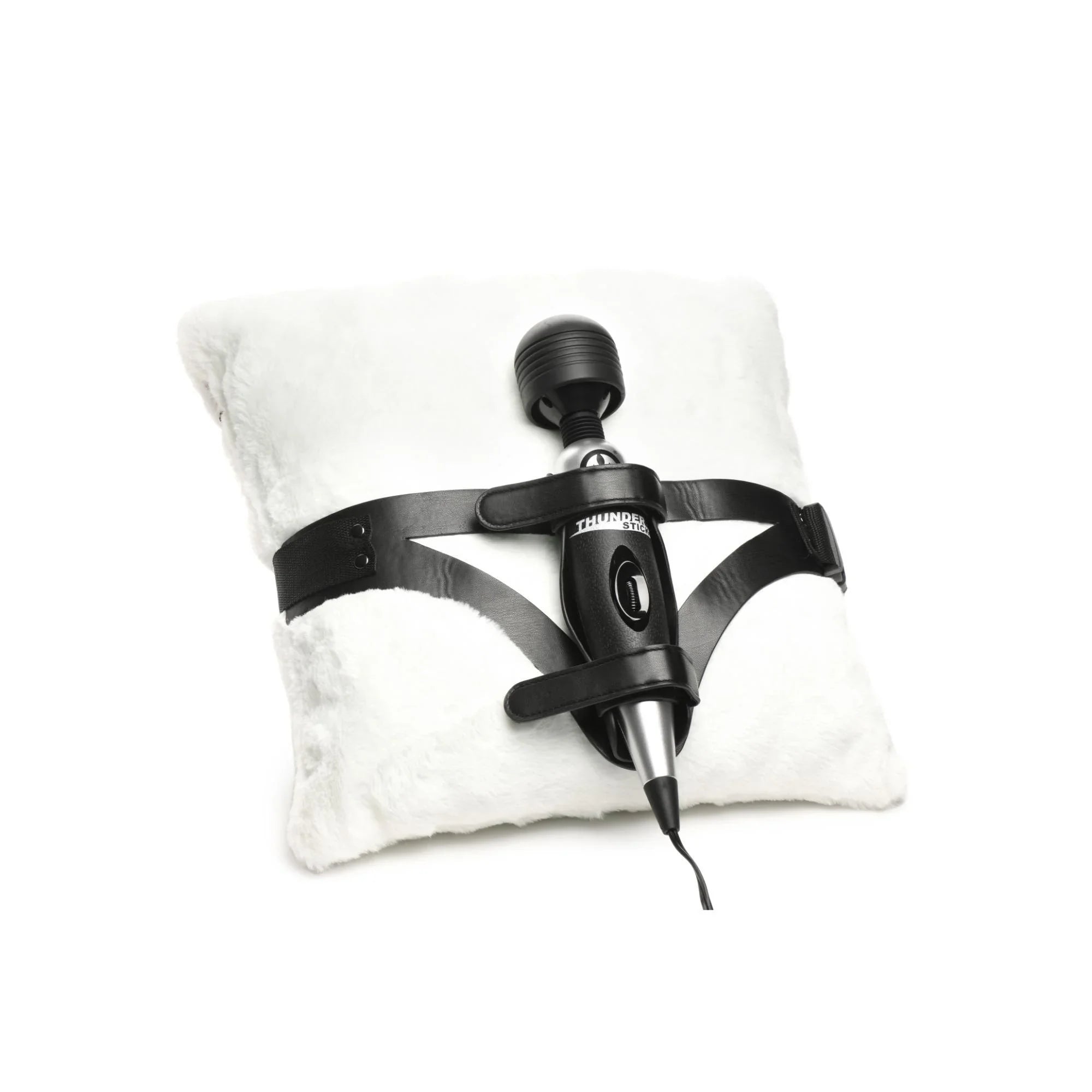 Master Series Thunder Strap Wand Thigh Harness - Black - Buy At Luxury Toy X - Free 3-Day Shipping