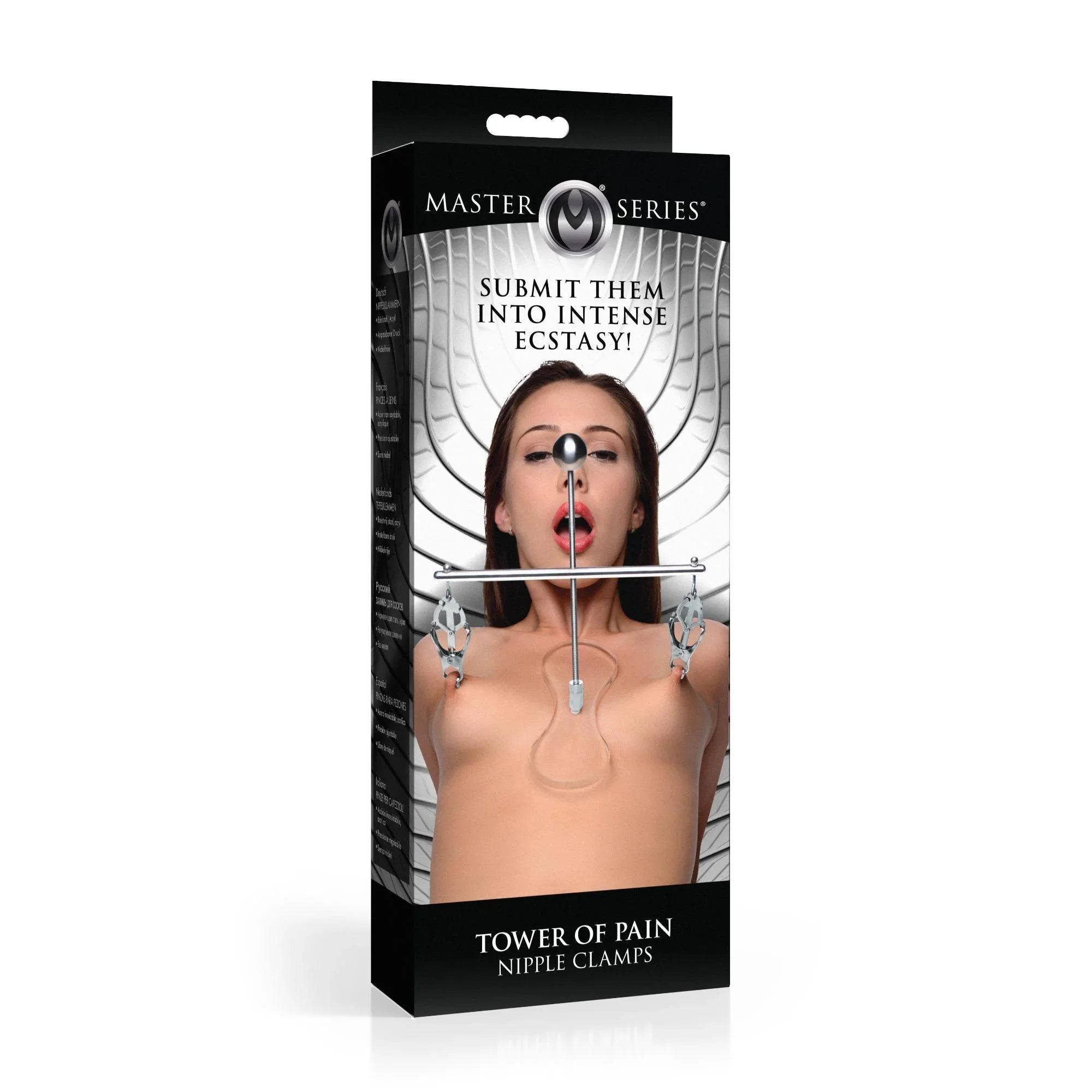 Master Series Tower of Pain Nipple Clamps - Buy At Luxury Toy X - Free 3-Day Shipping