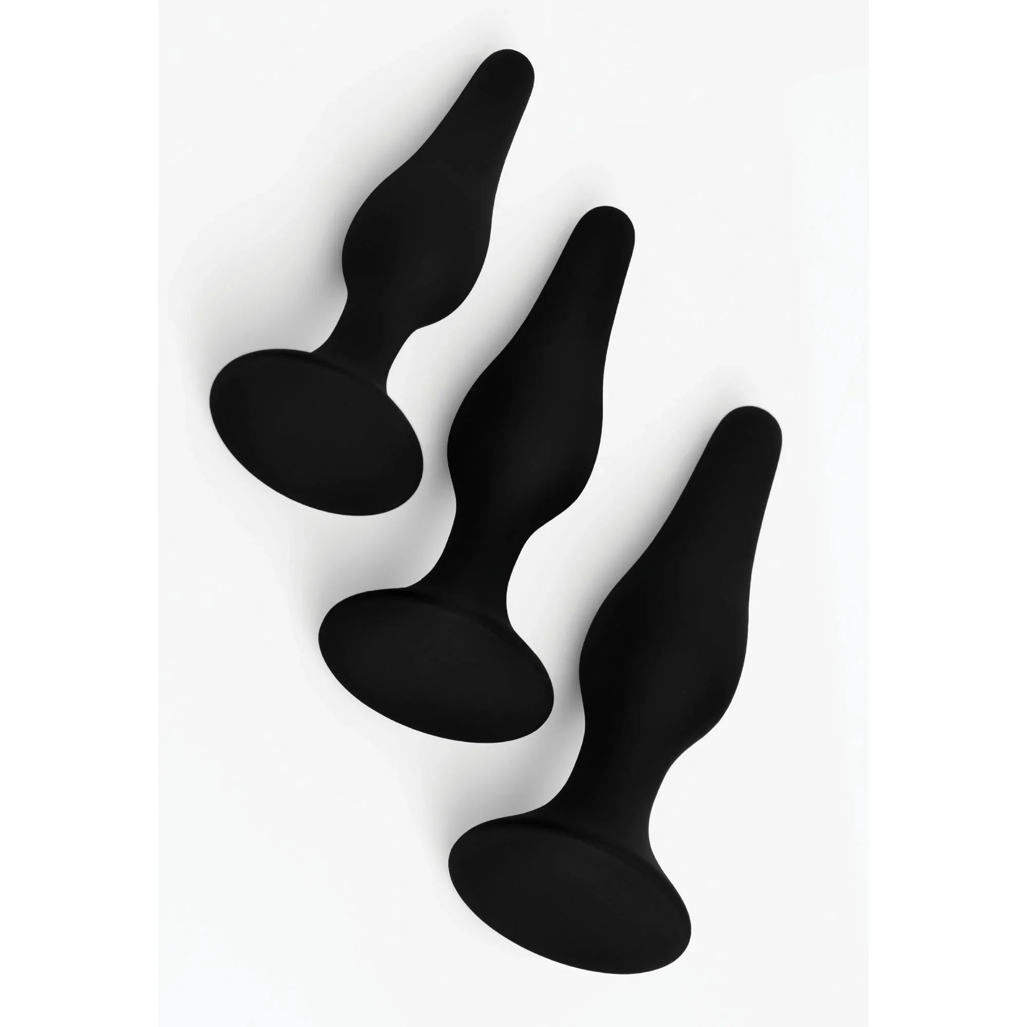Master Series Triple Spire Tapered Silicone Anal Trainer Set (3 Piece) - Buy At Luxury Toy X - Free 3-Day Shipping