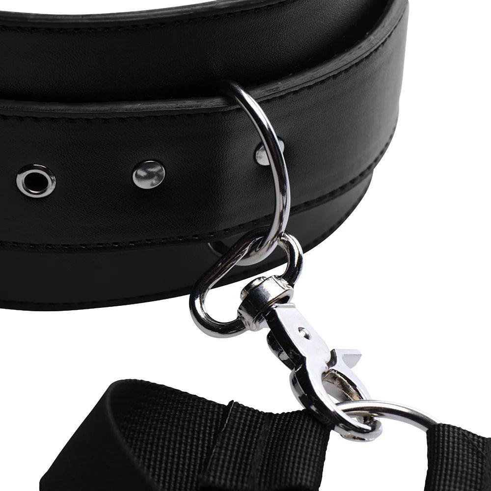 Masters Acquire Easy Access Thigh Harness with Wrist Cuffs - Buy At Luxury Toy X - Free 3-Day Shipping