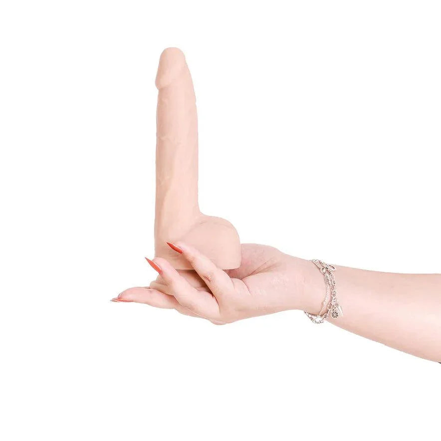 Naked Addiction Thrusting Dong with Remote 8.5 in. - Buy At Luxury Toy X - Free 3-Day Shipping