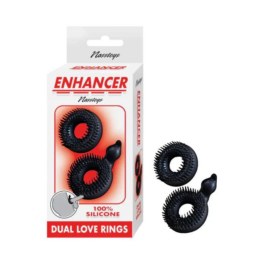 Nasstoys Enhancer Dual Love Rings - Buy At Luxury Toy X - Free 3-Day Shipping