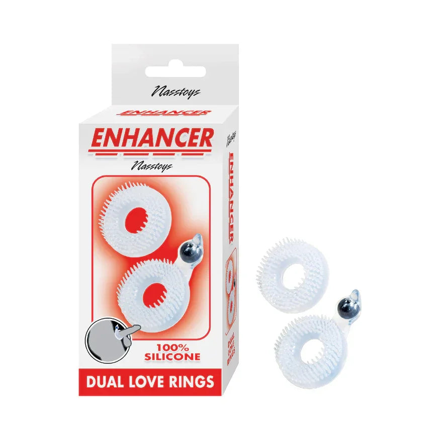 Nasstoys Enhancer Dual Love Rings - Buy At Luxury Toy X - Free 3-Day Shipping