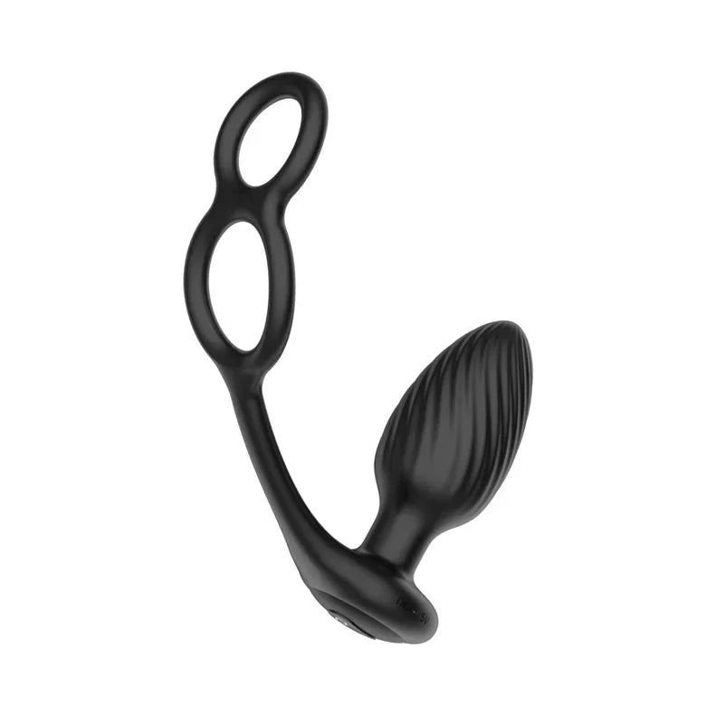 Nexus Tornado Cock and Ball Ring Rotating and Vibrating Butt Plug with Remote Control - Buy At Luxury Toy X - Free 3-Day Shipping