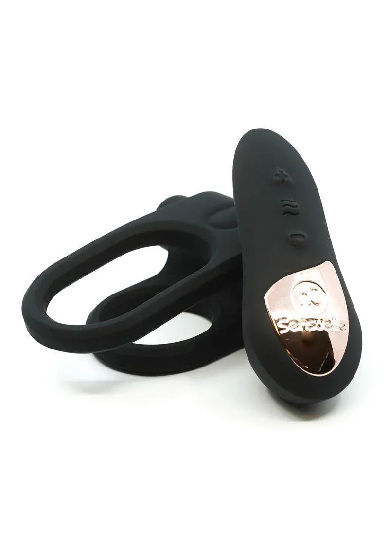 Nu Sensuelle Silicone Bullet Ring XLR8 Rechargeable Vibrating Cock Ring with Remote Control - Buy At Luxury Toy X - Free 3-Day Shipping