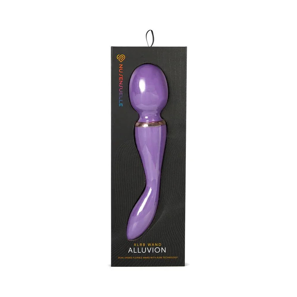 Nu Sensuelle XLR8 Alluvion Silicone Rechargeable Wand Massager - Buy At Luxury Toy X - Free 3-Day Shipping