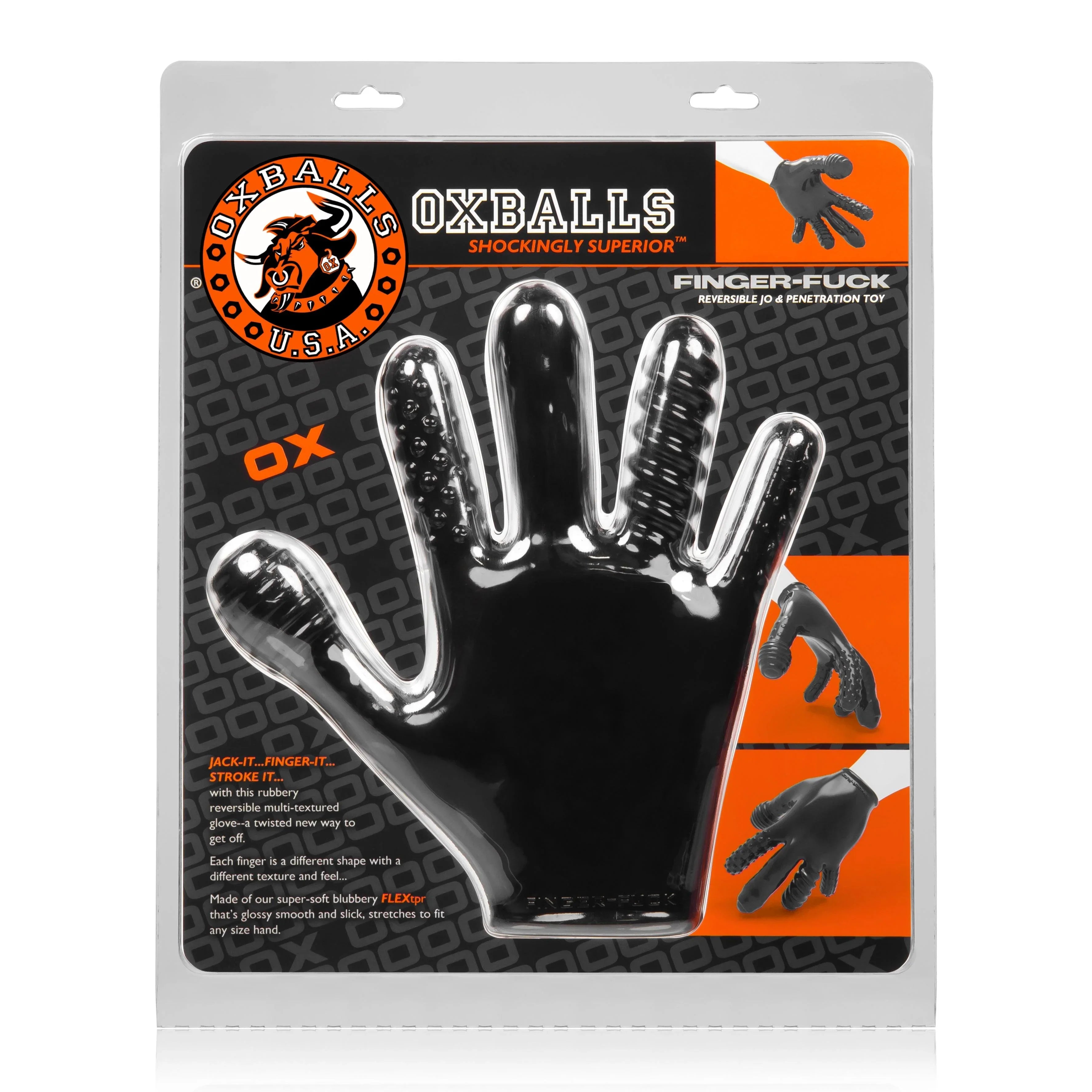 Oxballs Finger Fuck Glove - Buy At Luxury Toy X - Free 3-Day Shipping