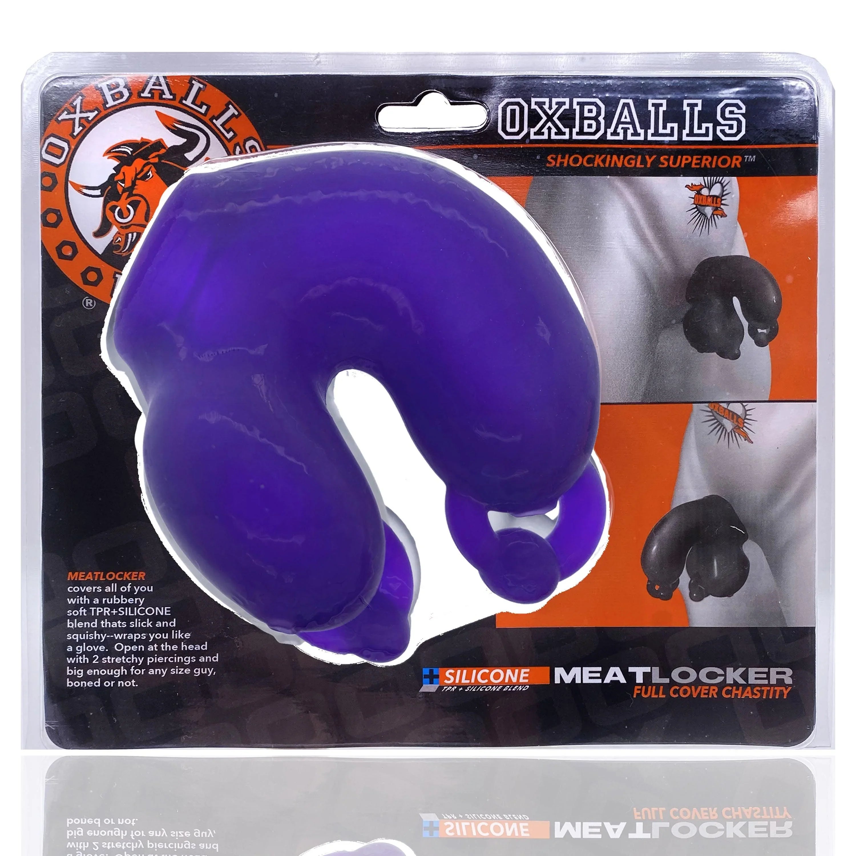 Oxballs Meatlocker Chastity - Buy At Luxury Toy X - Free 3-Day Shipping