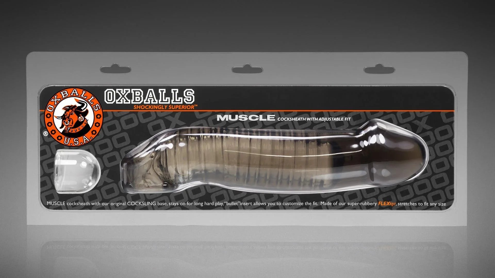 Oxballs Muscle Cock Sheath - Buy At Luxury Toy X - Free 3-Day Shipping