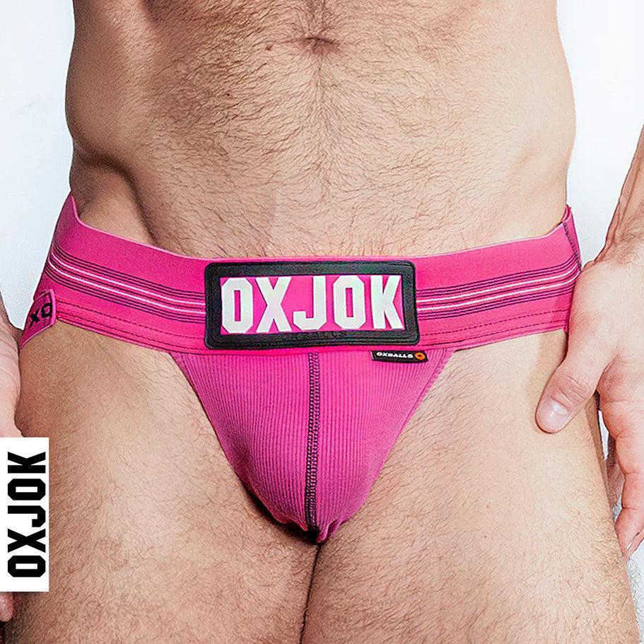 Oxballs Oxjok Slingjock Upthrust Slider-Strap Jock - Pink Sky - Buy At Luxury Toy X - Free 3-Day Shipping