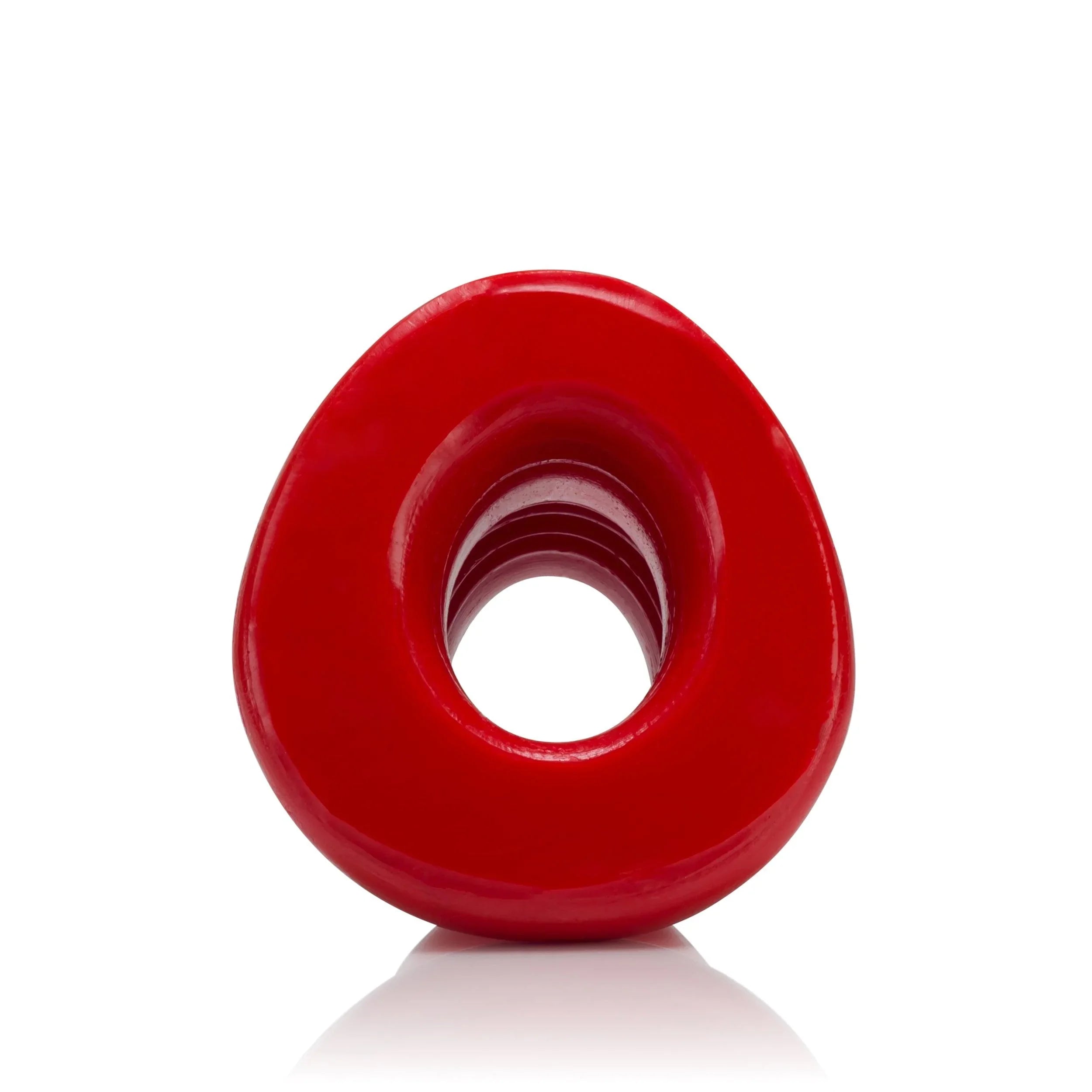 Oxballs Pighole Hollow Plug Red - Buy At Luxury Toy X - Free 3-Day Shipping