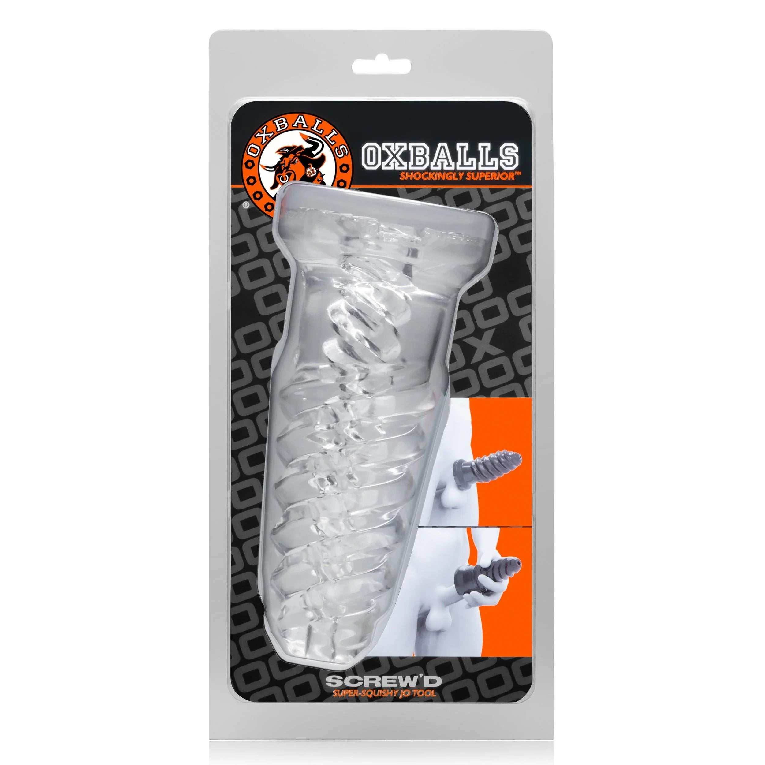 Oxballs SCREW'D Masturbator - Buy At Luxury Toy X - Free 3-Day Shipping