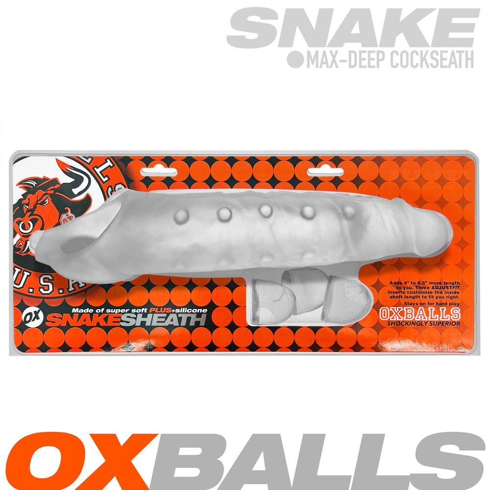Oxballs Snake Deep-Reacher Cocksheath - Buy At Luxury Toy X - Free 3-Day Shipping