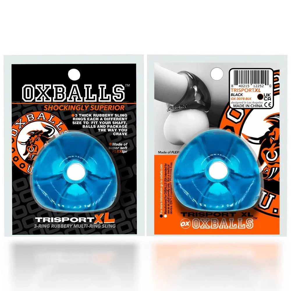 Oxballs Tri-Sport XL Thicker 3-Ring Sling - Buy At Luxury Toy X - Free 3-Day Shipping
