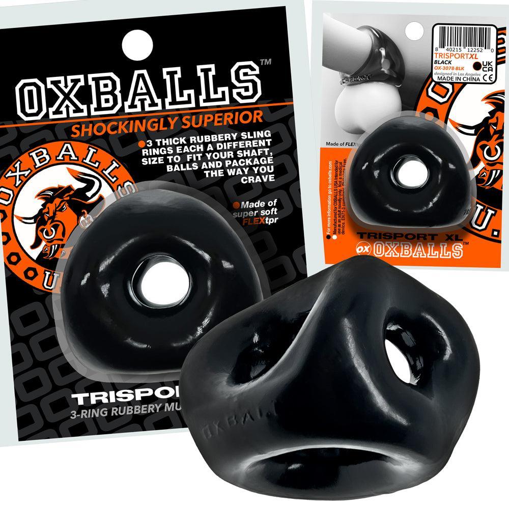 Oxballs Tri-Sport XL Thicker 3-Ring Sling - Buy At Luxury Toy X - Free 3-Day Shipping