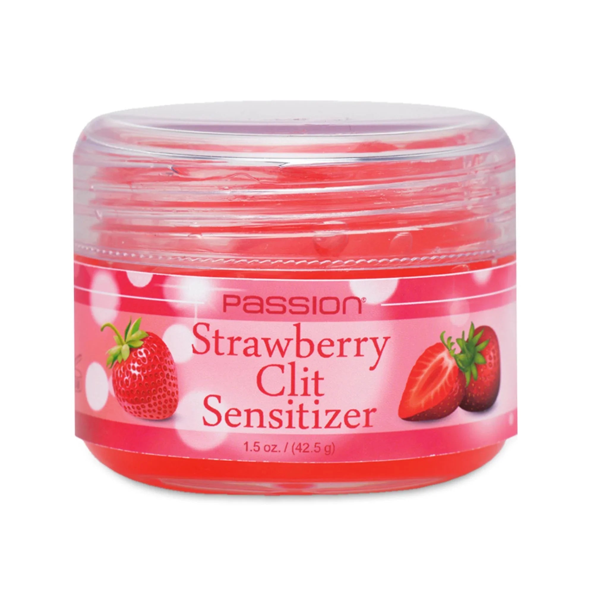 Passion Lubricants Passion Strawberry Clit Sensitizer- 1.5oz - Buy At Luxury Toy X - Free 3-Day Shipping