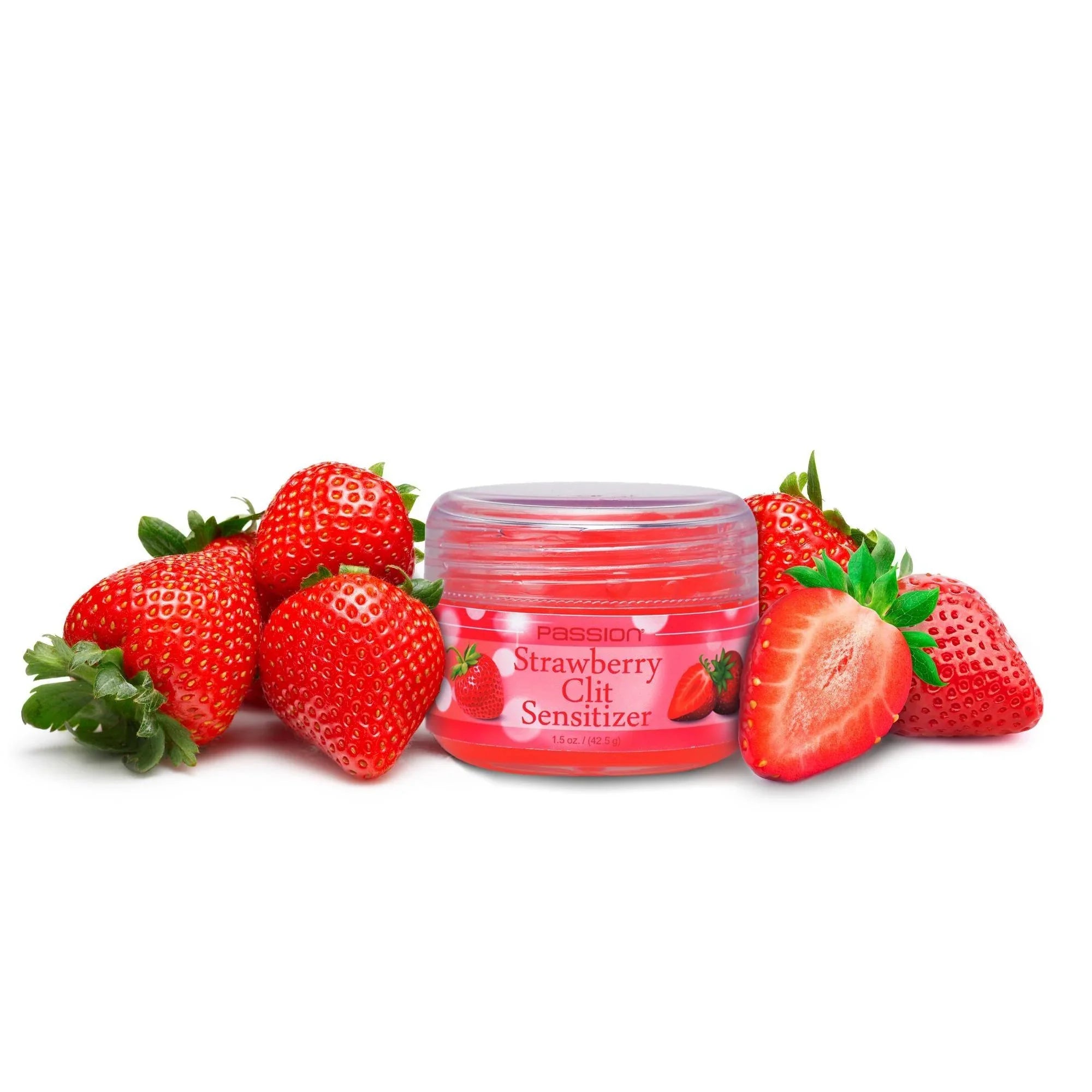 Passion Lubricants Passion Strawberry Clit Sensitizer- 1.5oz - Buy At Luxury Toy X - Free 3-Day Shipping