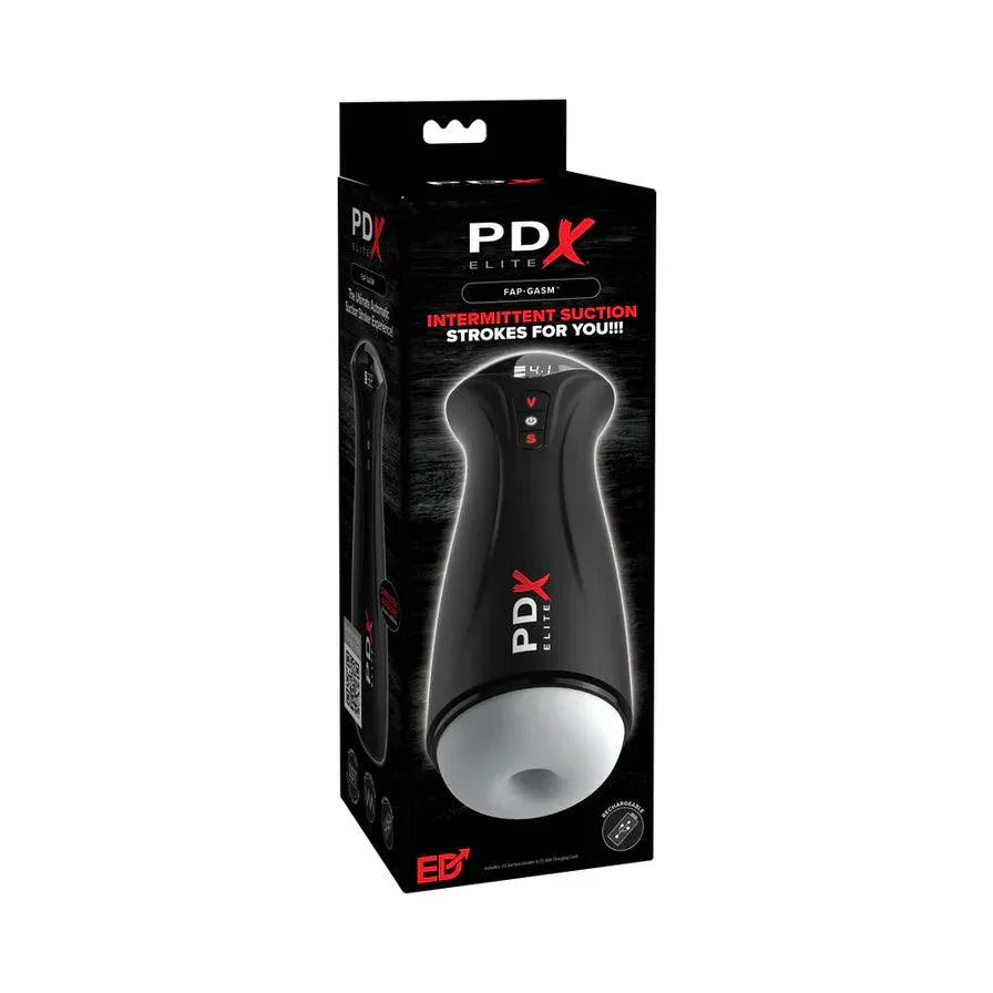 PDX Elite Fap-Gasm Rechargeable Male Masturbator - Buy At Luxury Toy X - Free 3-Day Shipping