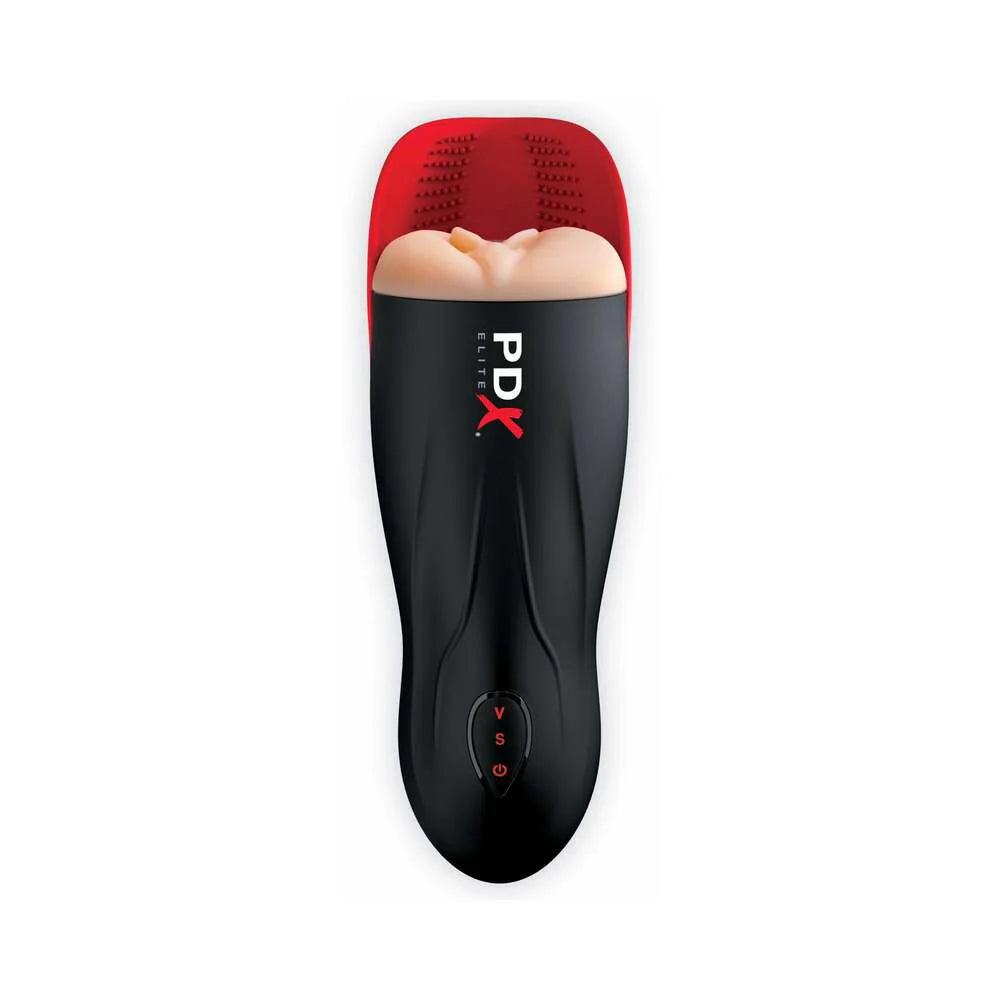 PDX Elite Fuck-O-Matic Rechargeable Vibrating Suction Stroker With Ball Cradle - Buy At Luxury Toy X - Free 3-Day Shipping