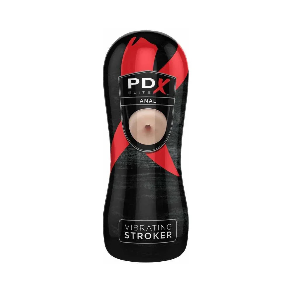 PDX Elite Vibrating Stroker Anal - Buy At Luxury Toy X - Free 3-Day Shipping