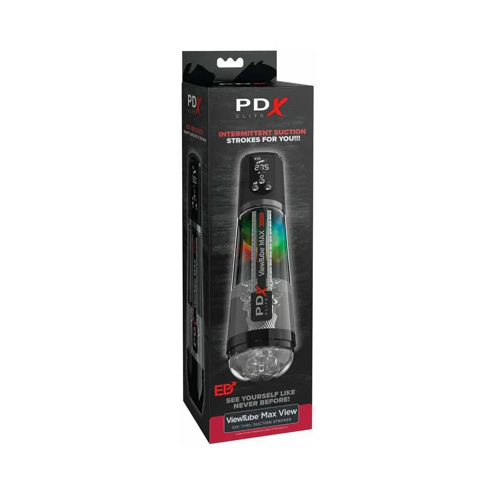 PDX Elite ViewTube MAX View Rechargeable Stroker - Buy At Luxury Toy X - Free 3-Day Shipping