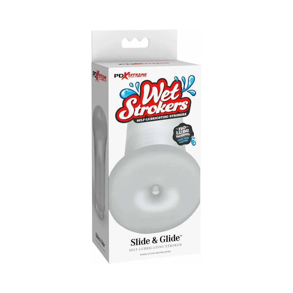 PDX Extreme Wet Stroker Slide & Glide Frosted - Buy At Luxury Toy X - Free 3-Day Shipping