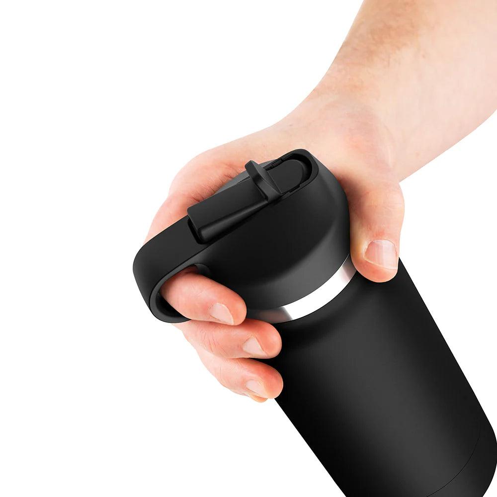 PDX Plus Fap Flask Thrill Seeker Discreet Stroker Black Bottle Frosted - Buy At Luxury Toy X - Free 3-Day Shipping