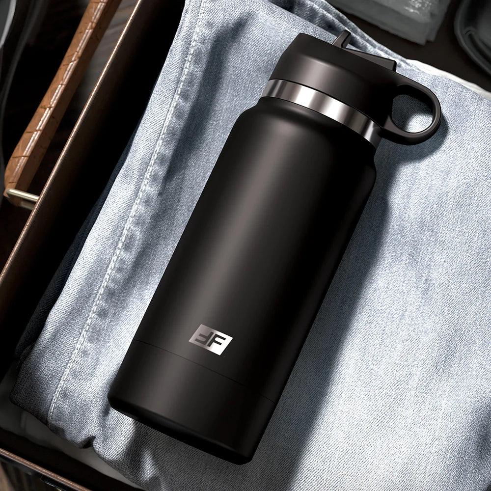 PDX Plus Fap Flask Thrill Seeker Discreet Stroker Black Bottle Frosted - Buy At Luxury Toy X - Free 3-Day Shipping
